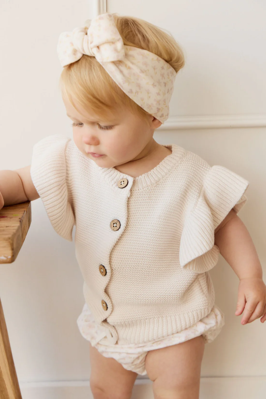 Jamie Kay Organic Cotton Headband in Aries Mauve