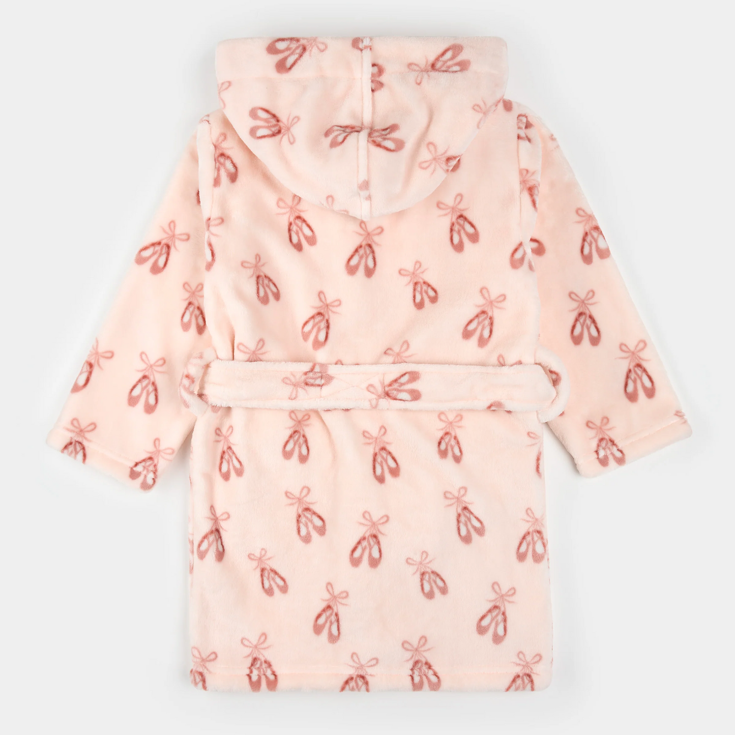 Petit Lem Plush Robe in Ballet Slippers