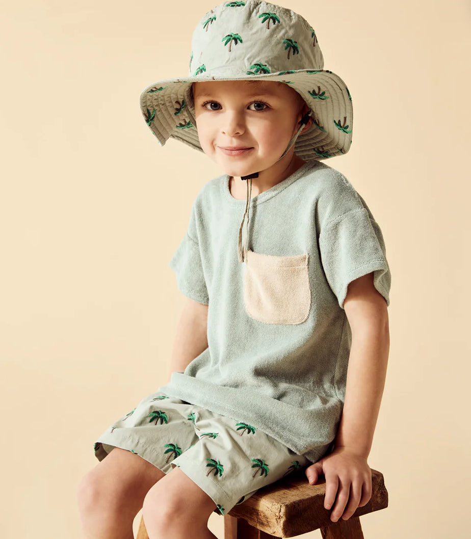 Wilson and Frenchy Board Short in Forest Palm