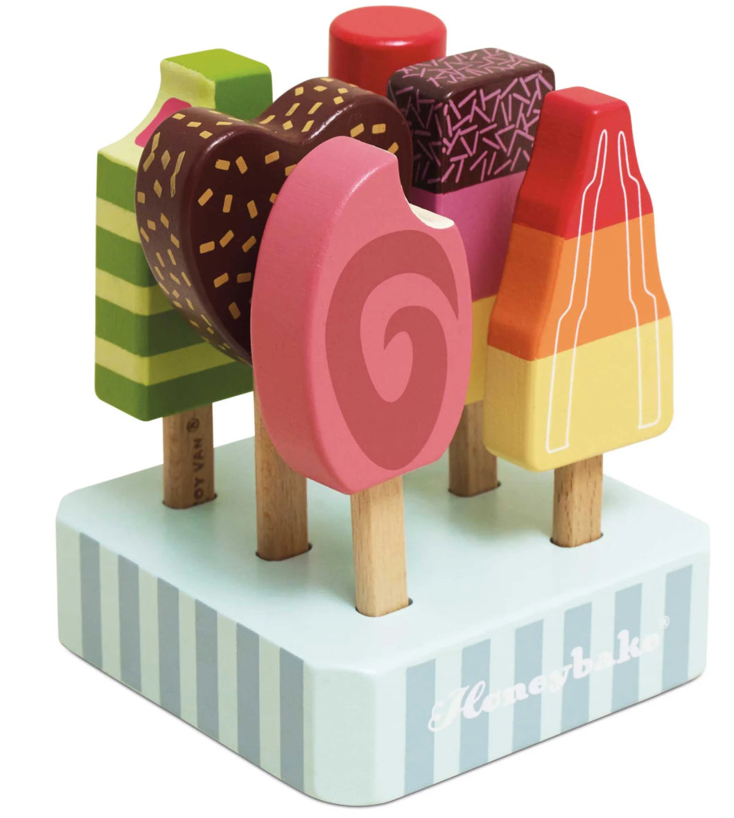 Le Toy Van Wooden Ice Lollies Set