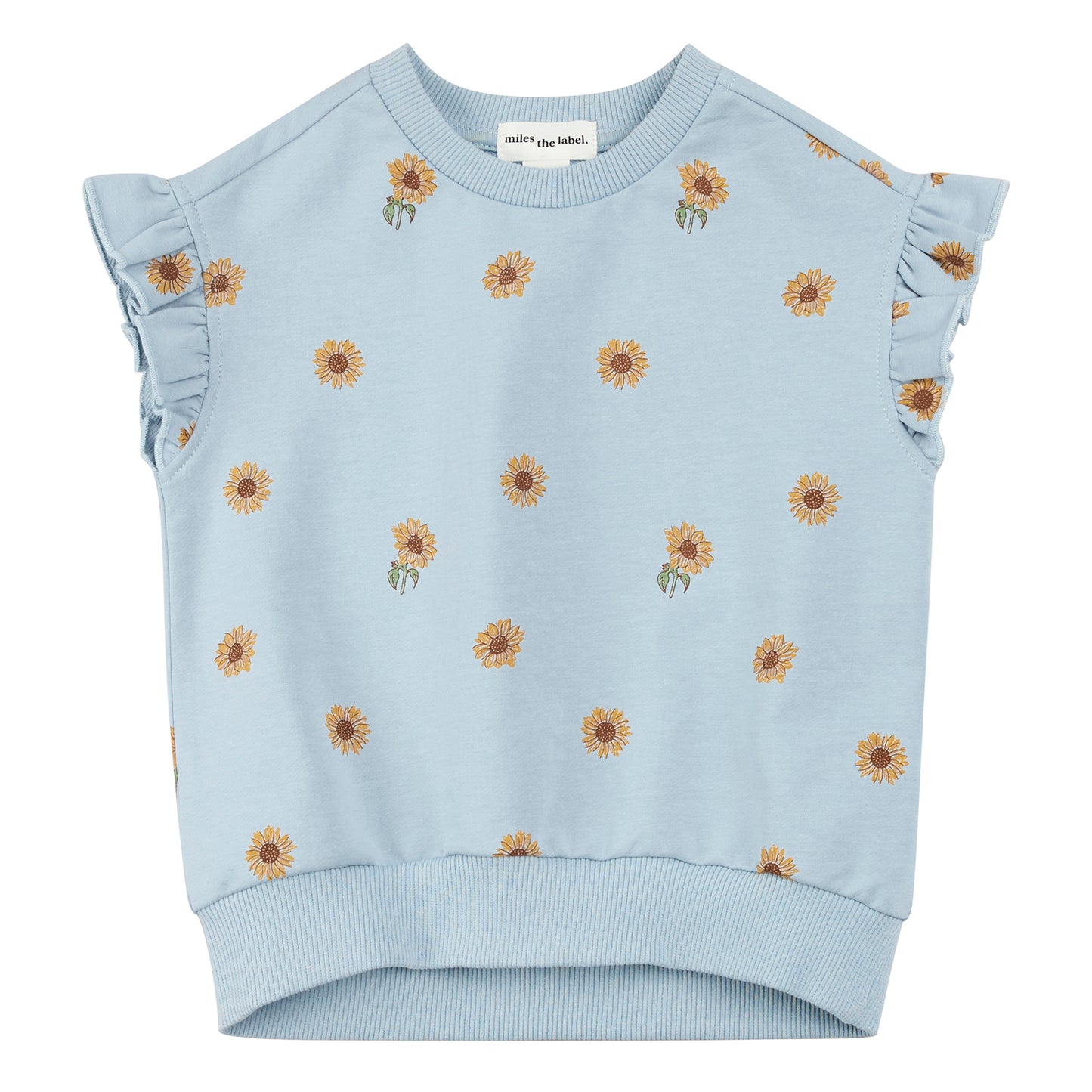 Miles the Label Short and Tank Set in Spring Sunflowers