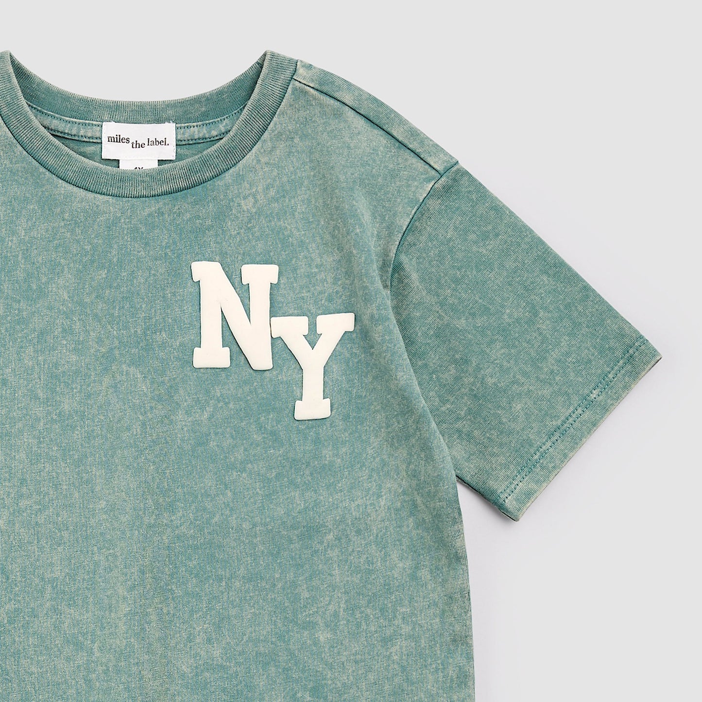 Miles the Label NYC Acid Wash Tee