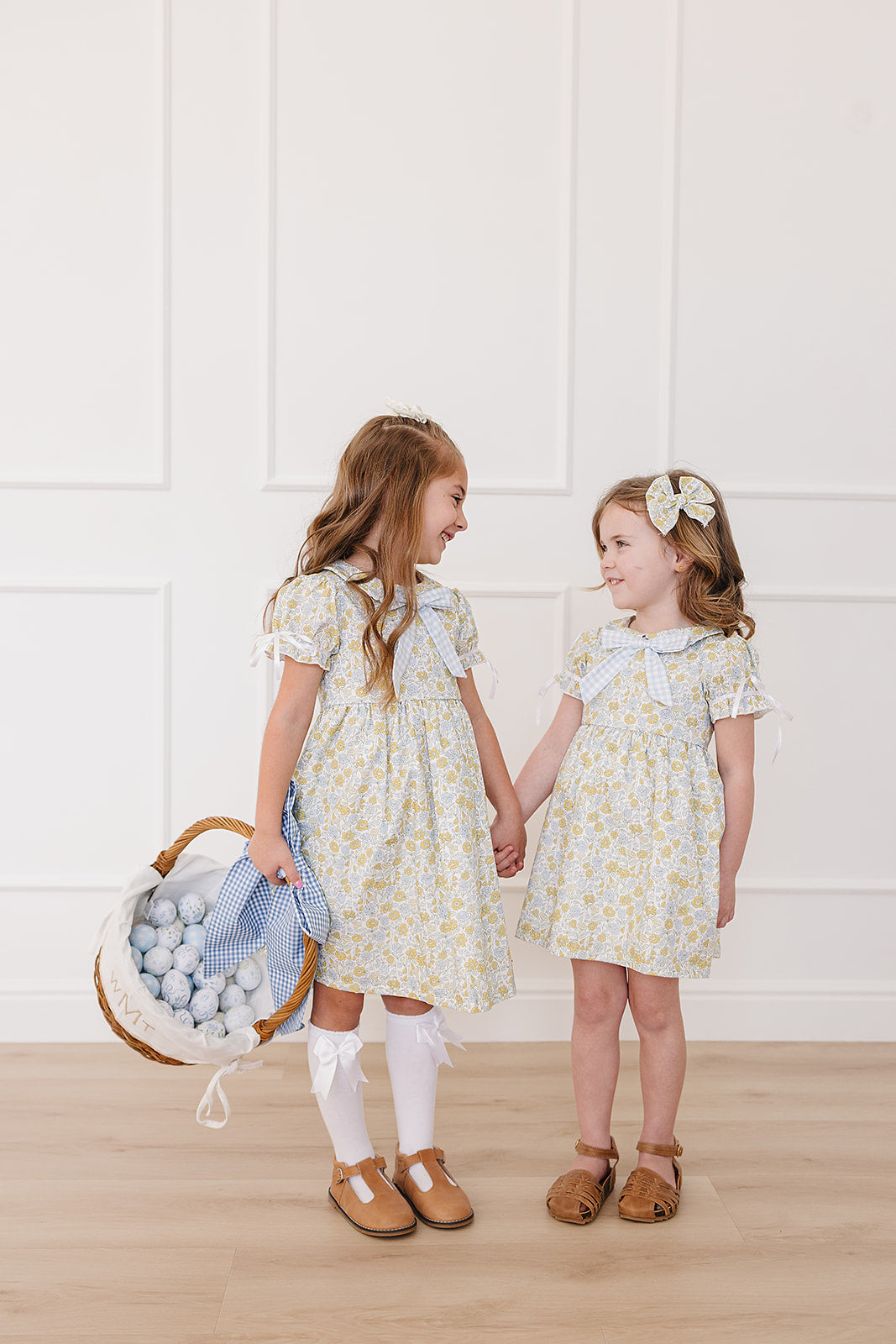 Mebie Baby Sunny Floral Clip Bow