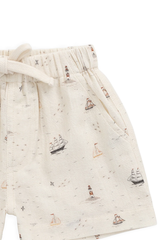 Jamie Kay Organic Cotton Louis Short in Sailing Day