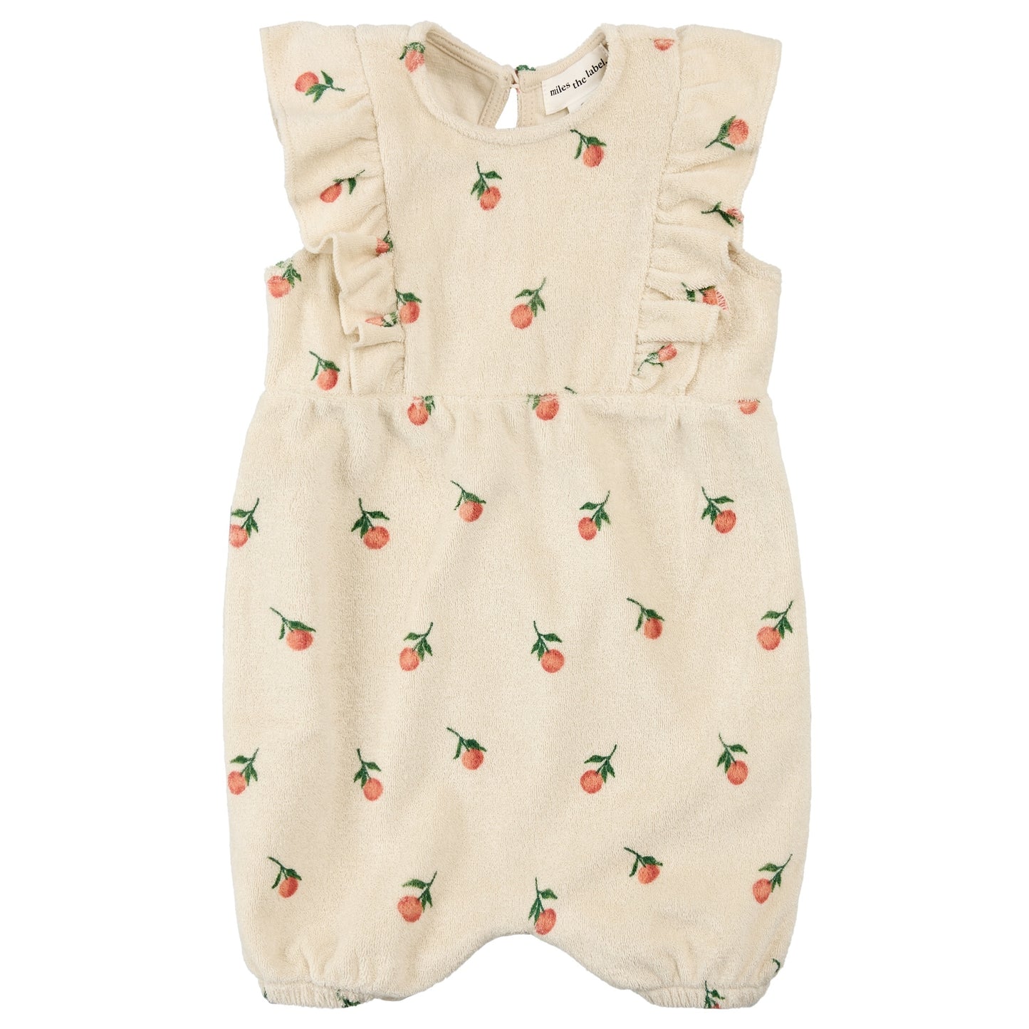 Miles the Label Terry Flutter Onepiece in Argrumes