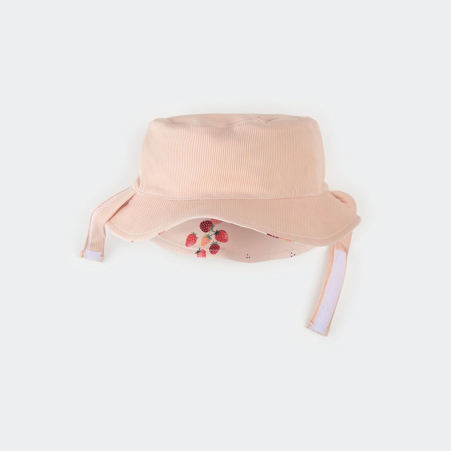 Petit Lem Reversible Sun Hat in Strawberry Print