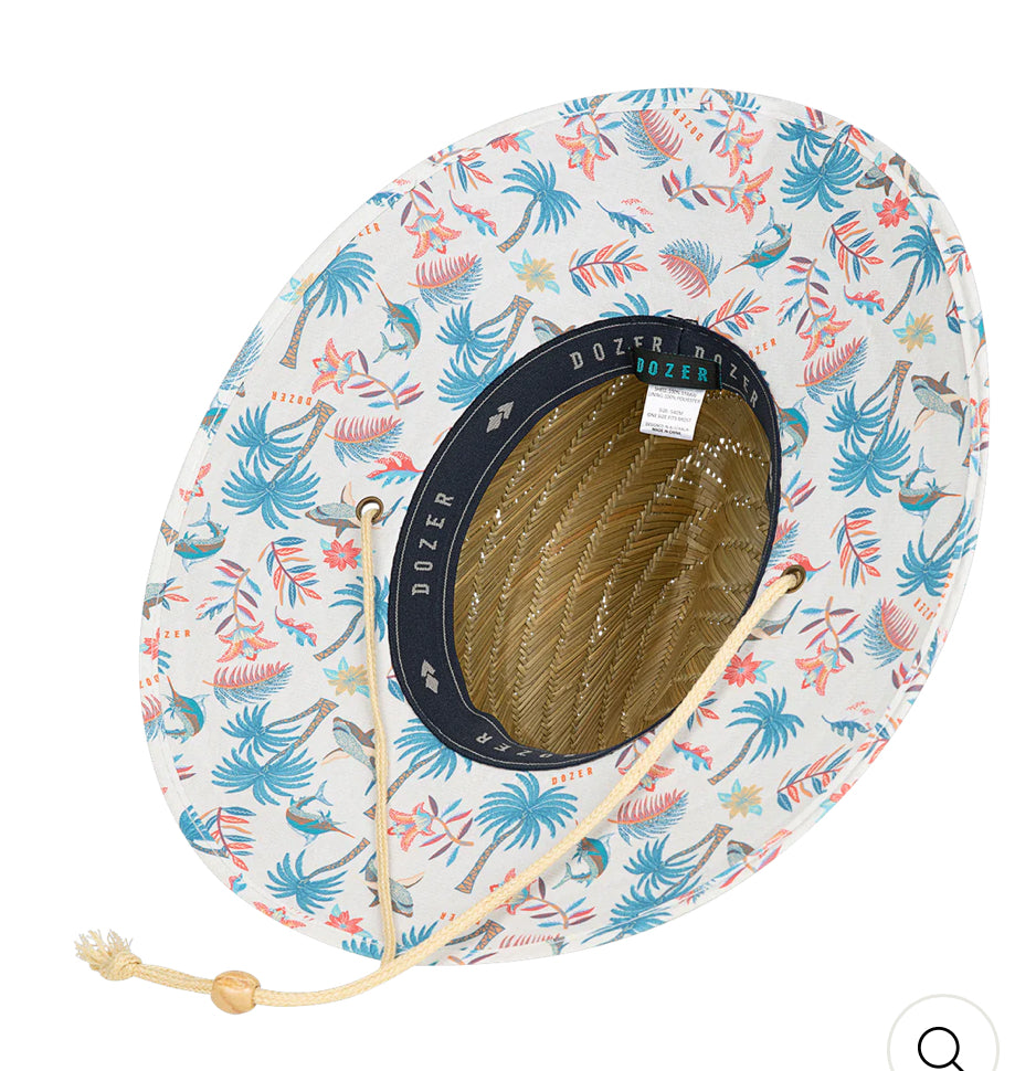 Dozer Boys Surf Straw Hat - Duncan