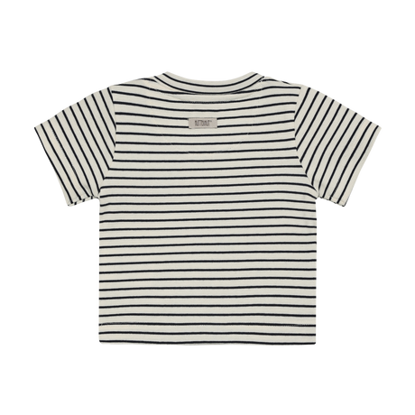 Huttelihut Striped Tee in Navy
