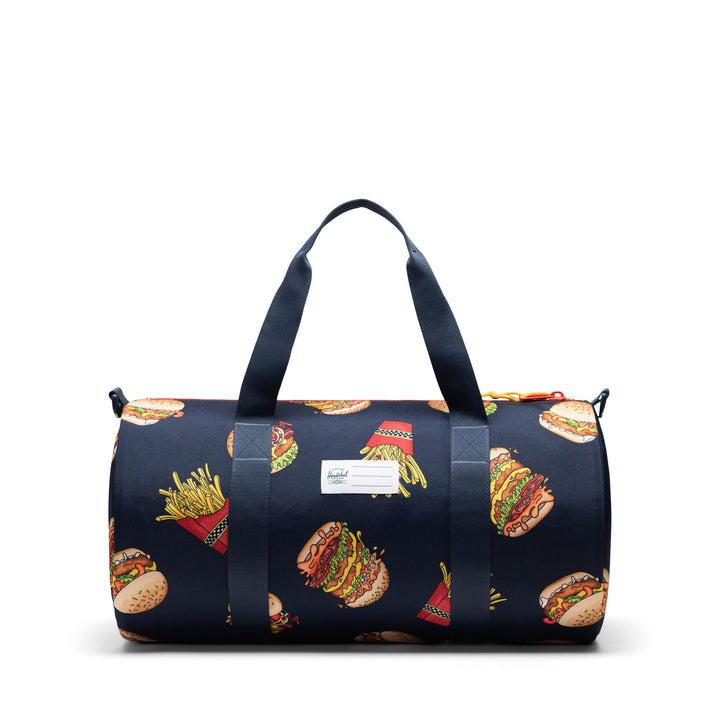 Herschel Classic Duffel Bag in Burgers and Fries