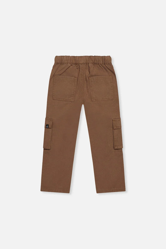 Deux Par Deux Twill Cargo Pants