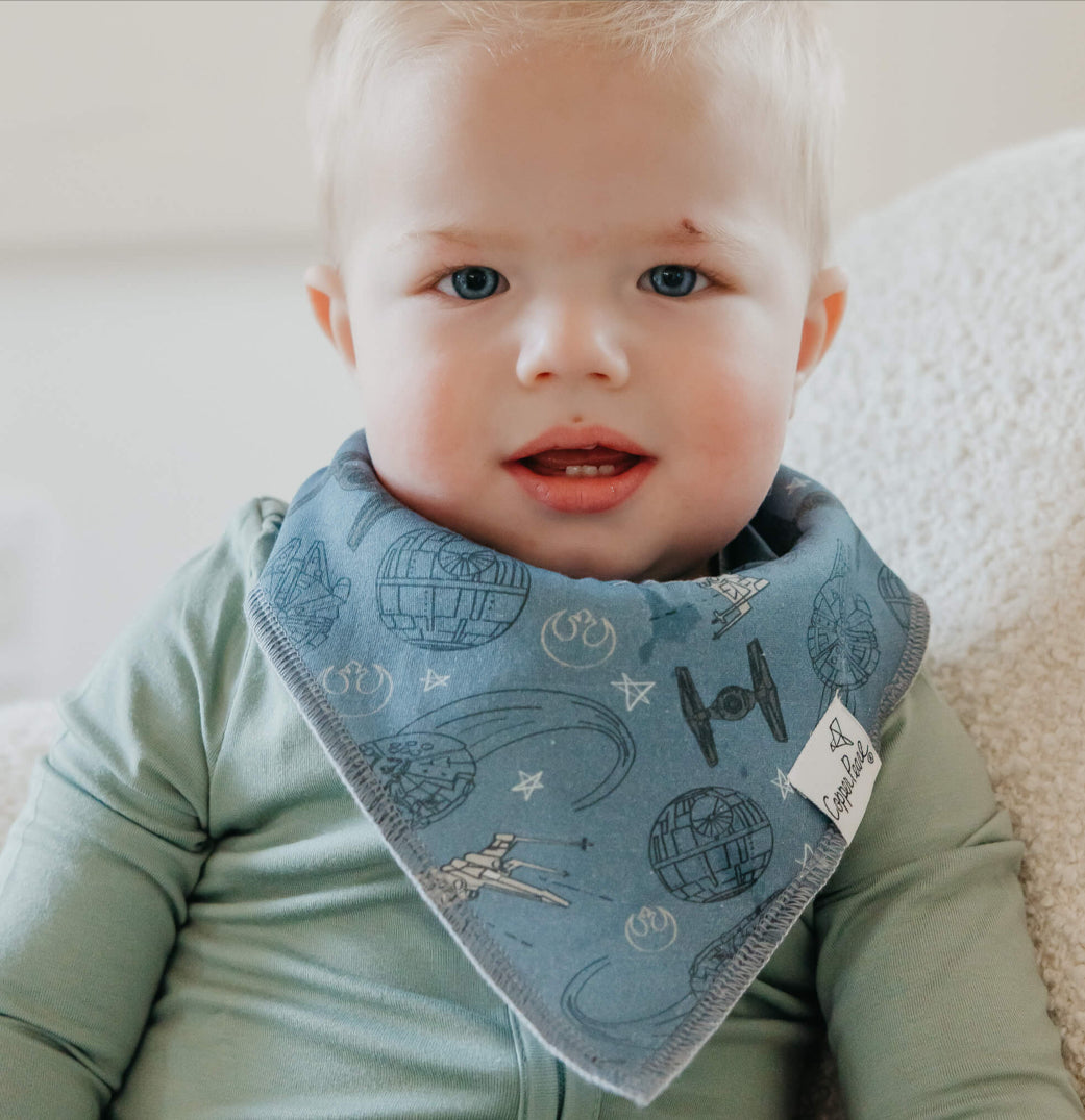 Copper Pearl 4 Pack Bandana Bibs in Tattooine