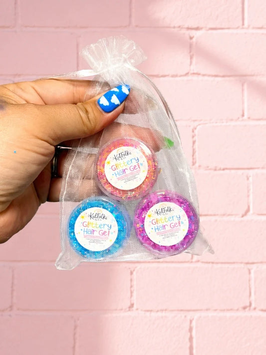 Glittery Hair Gel - Mini Trio Gift Pack