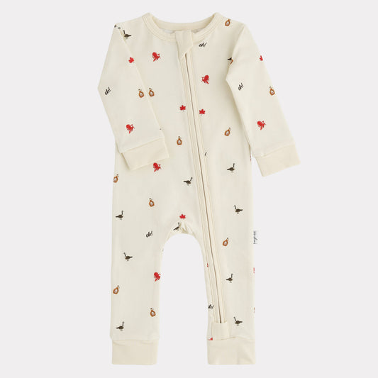 Pip + Phee Bamboo Footless Sleeper in Eh!