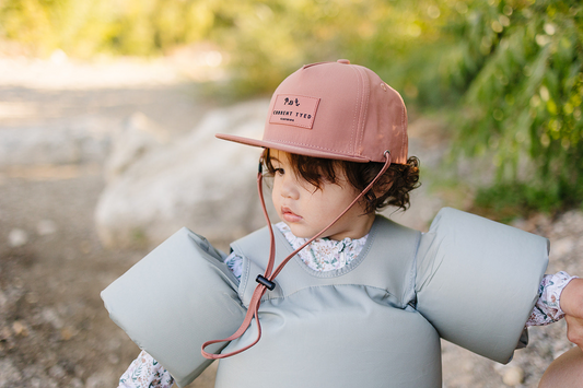 Current Tyed Classic Waterproof Snapback Hat in Berry