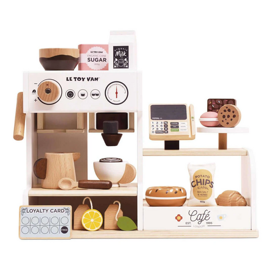 Le Toy Van Wooden Barista Cafe Shop