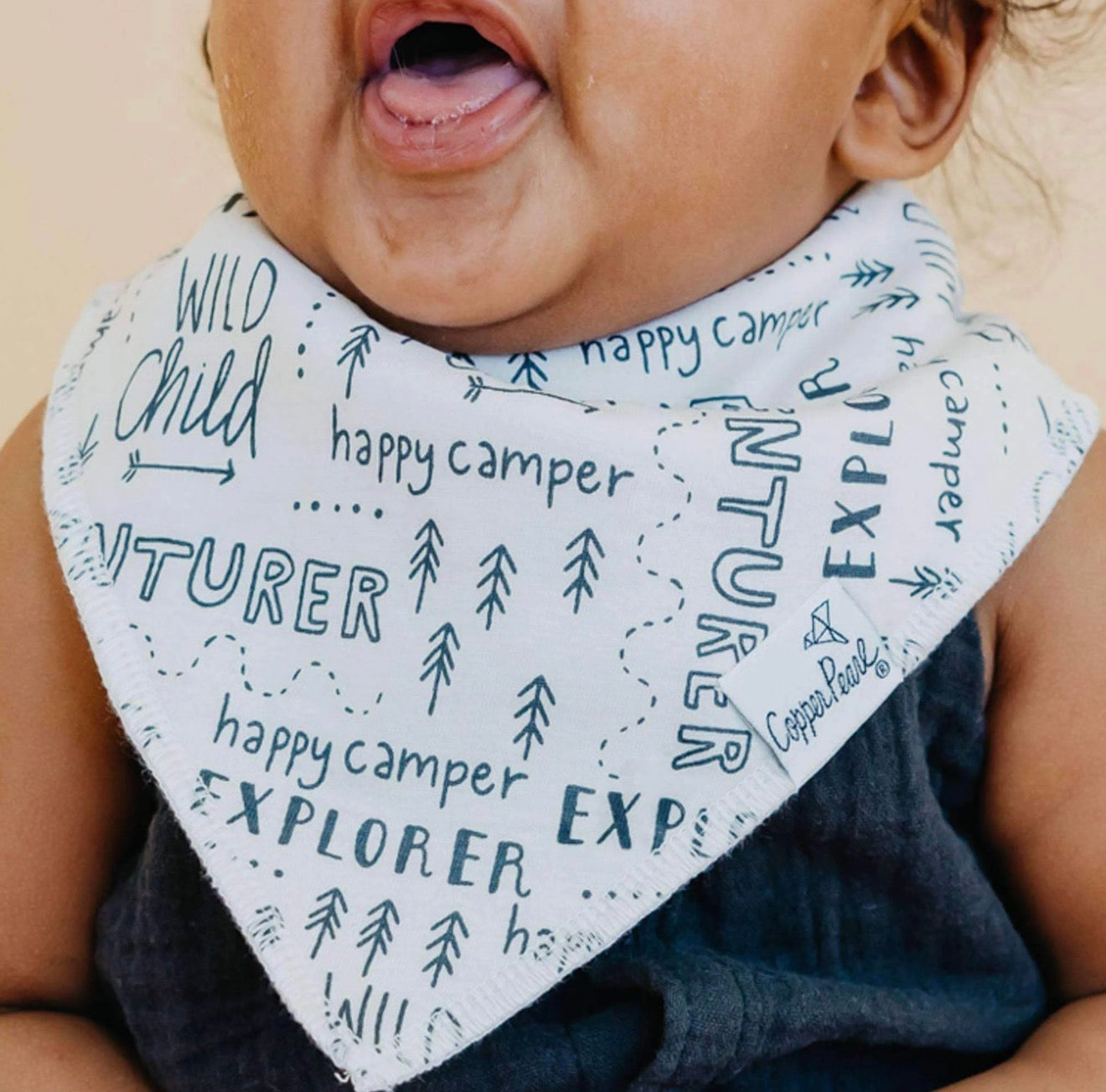 Copper Pearl 4 Pack Bandana Bibs in “Bridger”