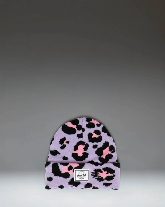 Herschel Elmer Beanie in Scribble Leopard