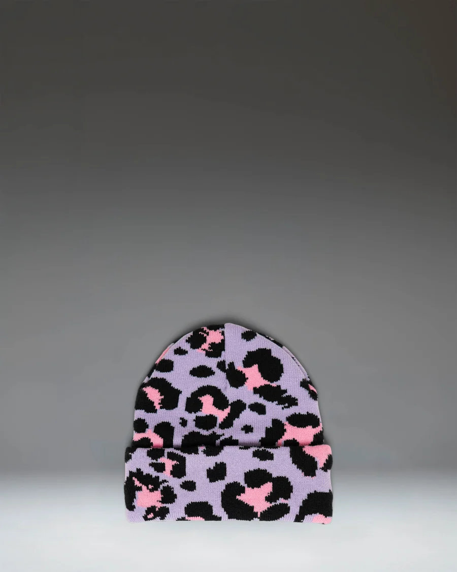 Herschel Elmer Beanie in Scribble Leopard
