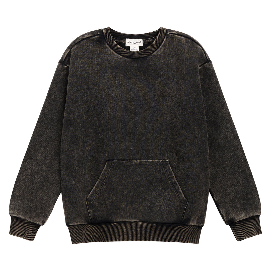 Miles the Label Sweatshirt in Howling Wolf