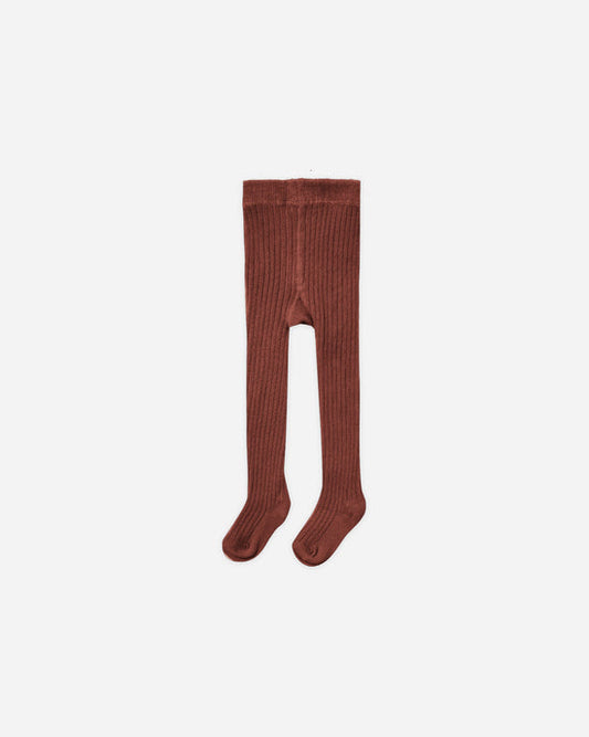 Quincy Mae Tights in Redwood