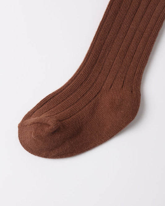 Quincy Mae Tights in Redwood