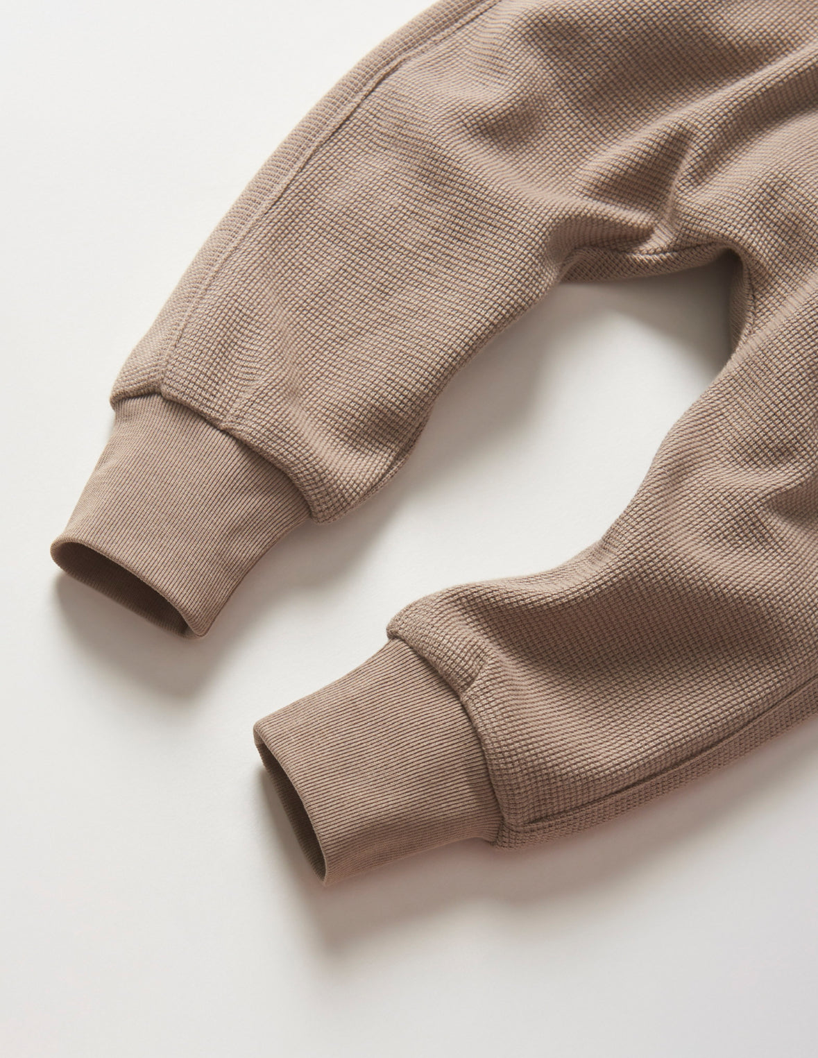 Little Bipsy Waffle Jogger in Mushroom
