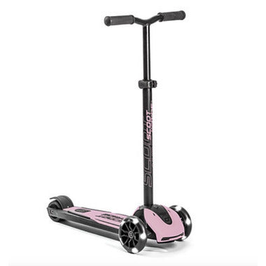 Scoot & Ride Highwaykick 5 LED in Rose
