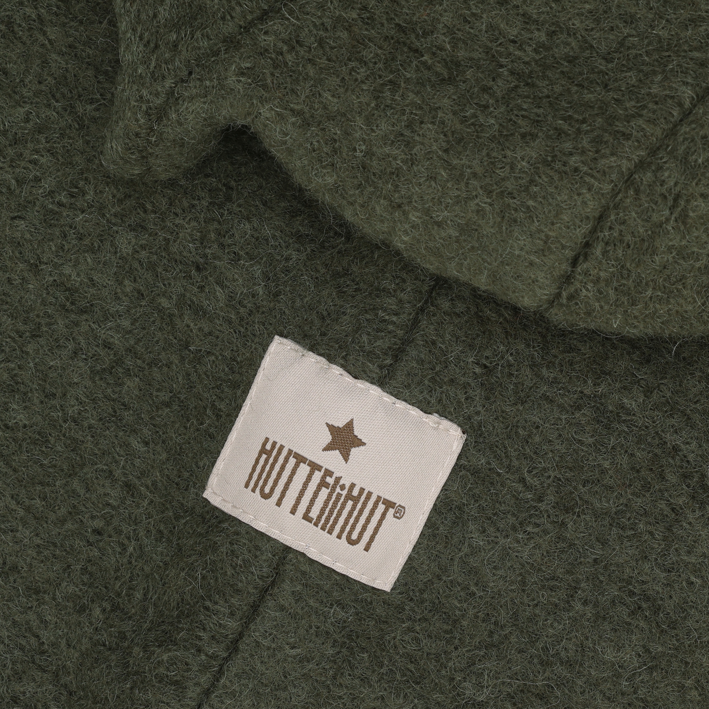Huttelihut Dinosaur Triangles Balaclava in Beetle