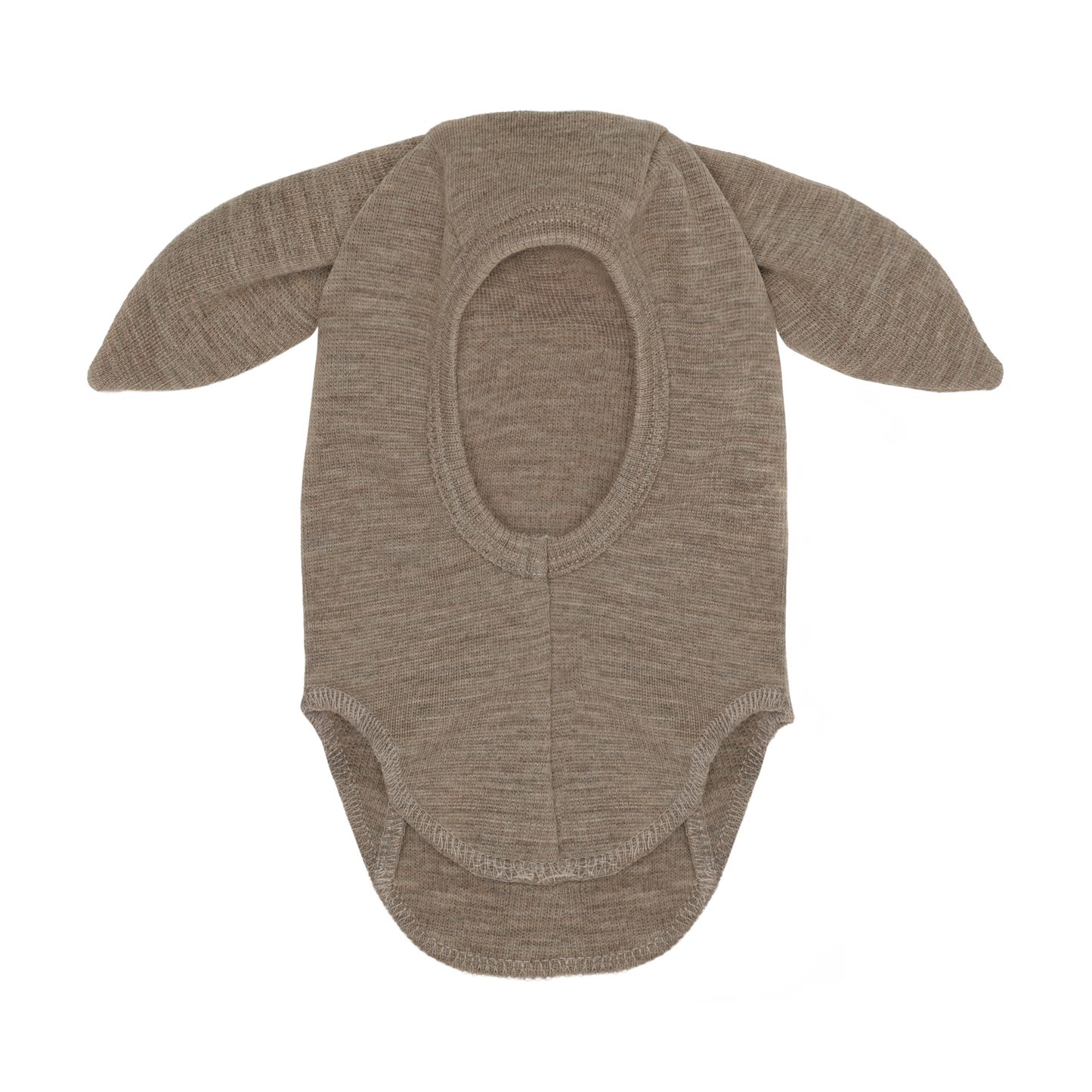 Huttelihut Rib Ears Balaclava in Savannah Melange