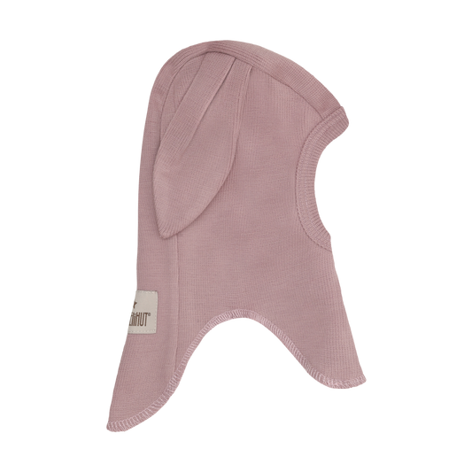 Huttelihut Rib Ears Balaclava in Woodrose