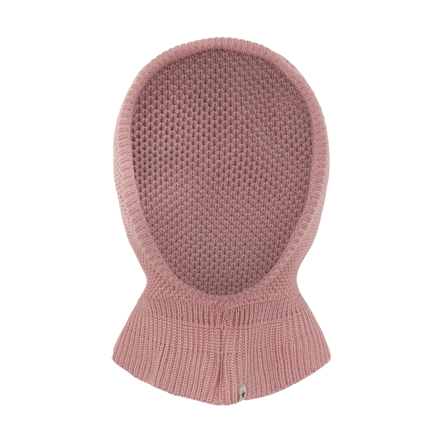 Huttelihut Wool Knit Balaclava in Woodrose