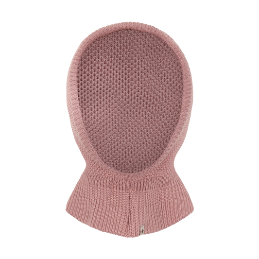 Huttelihut Wool Knit Balaclava in Woodrose