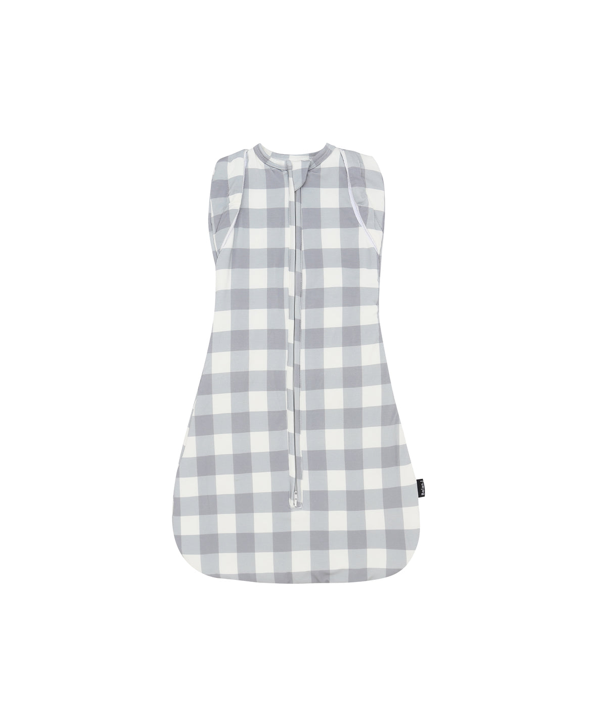 Belan J Convertible Swaddle Sack in Denim Plaid