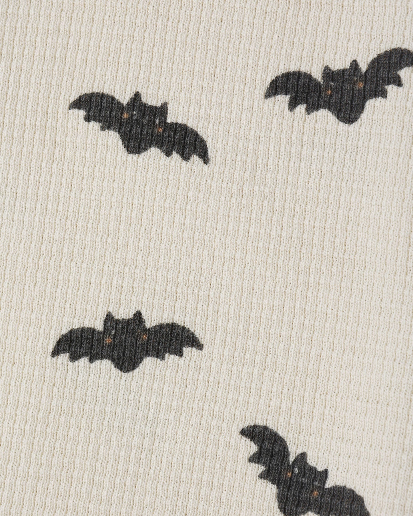 Quincy Mae Halloween Waffle Jumpsuit in Bats