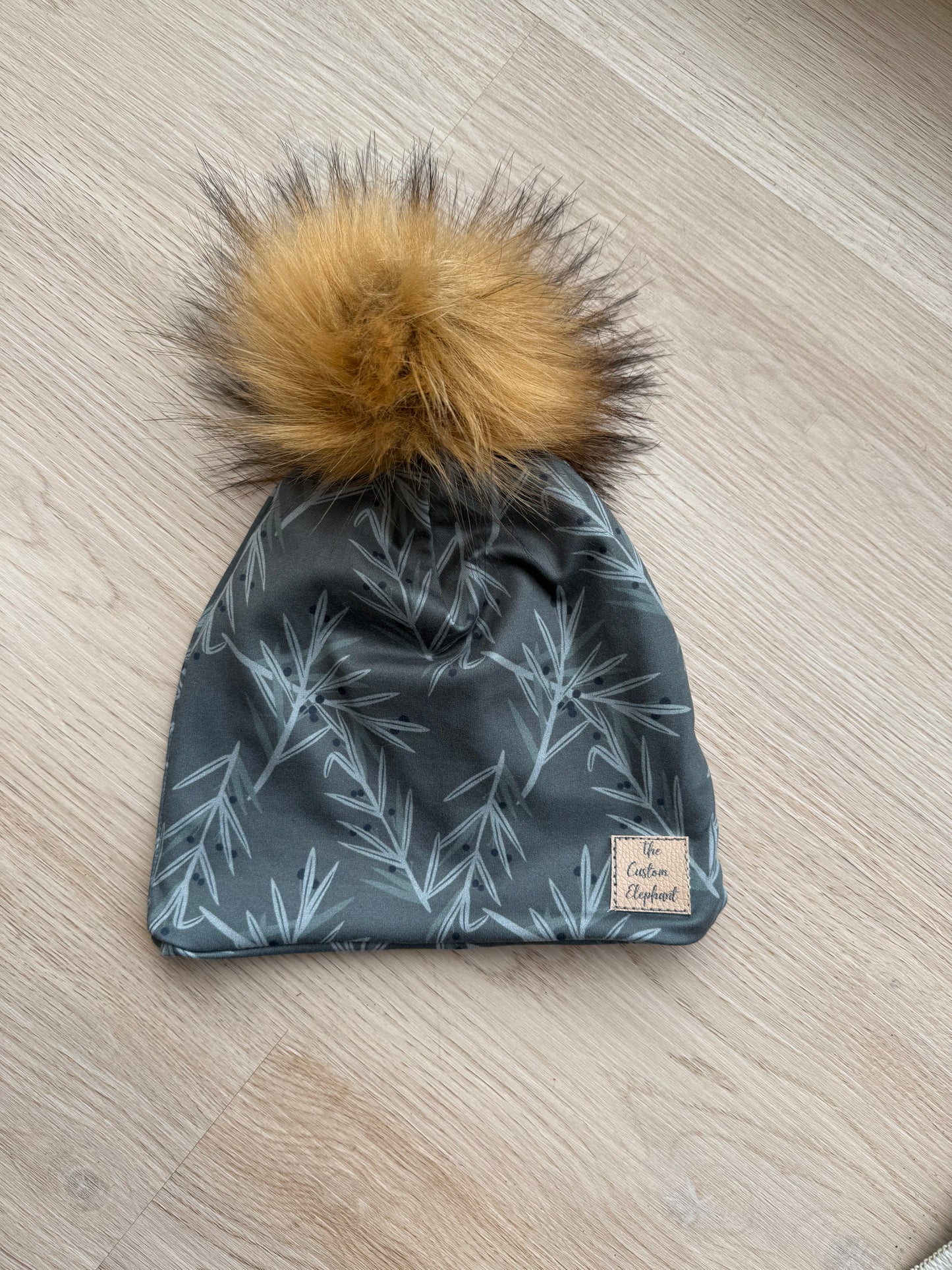 The Custom Elephant Pom Beanies