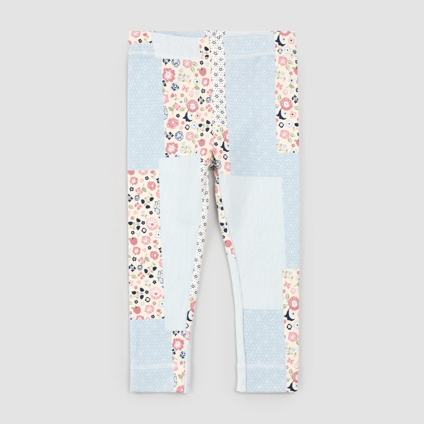 Miles the Label Floral Patchwork Legging