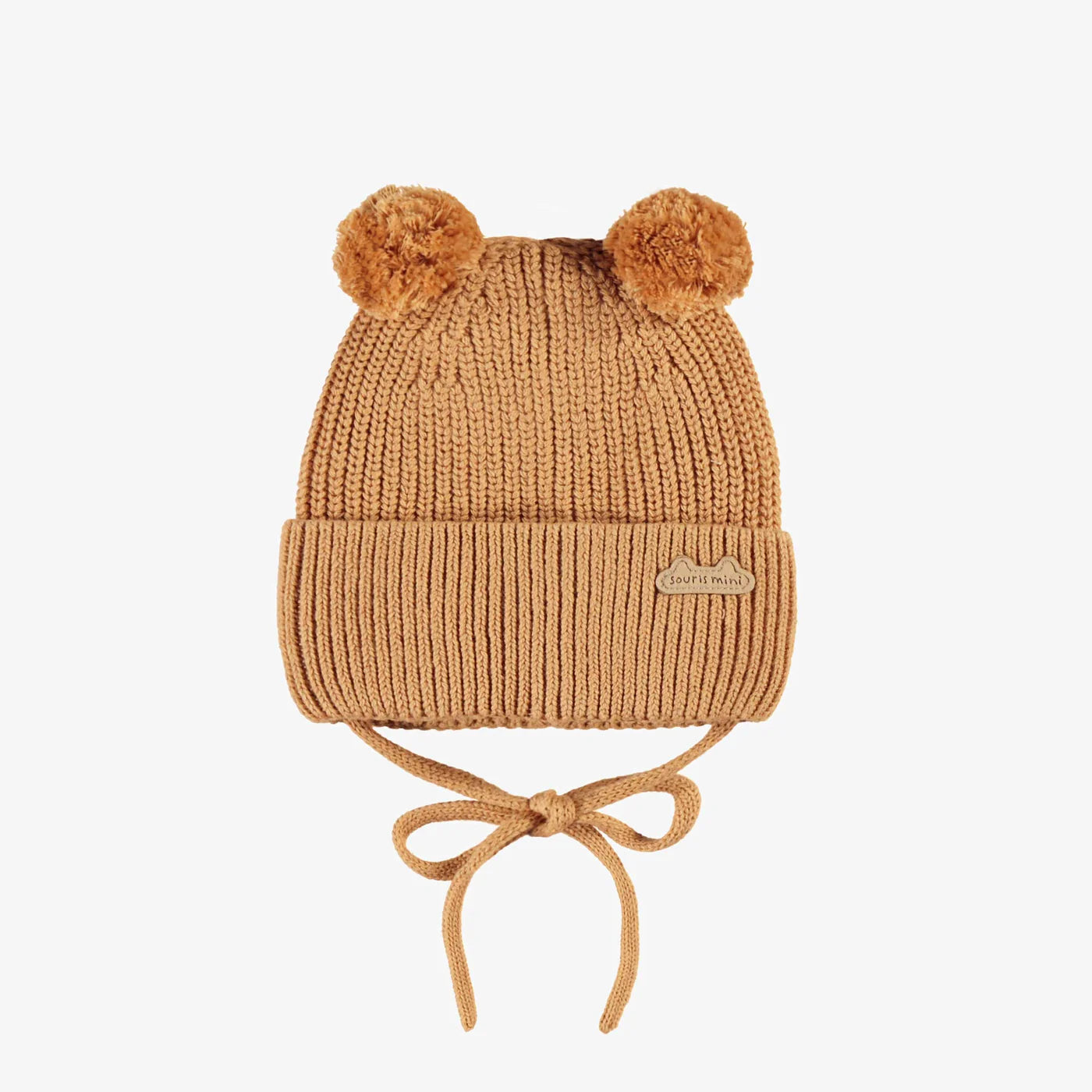 Souris Mini Knit Baby Pom Pom Beanie