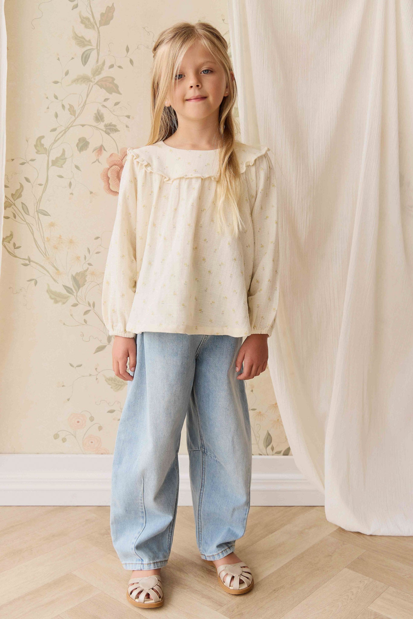 Jamie Kay Rueben Pant in Antique Blue