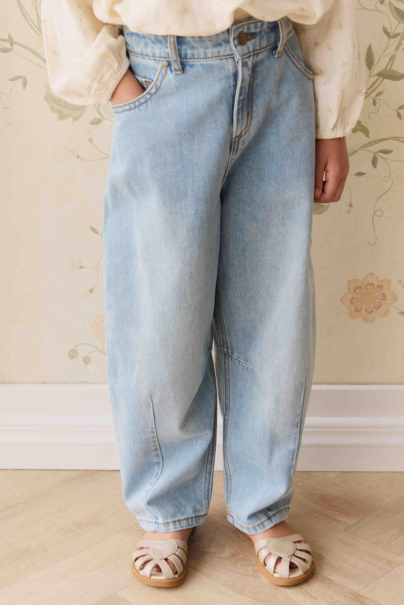 Jamie Kay Rueben Pant in Antique Blue