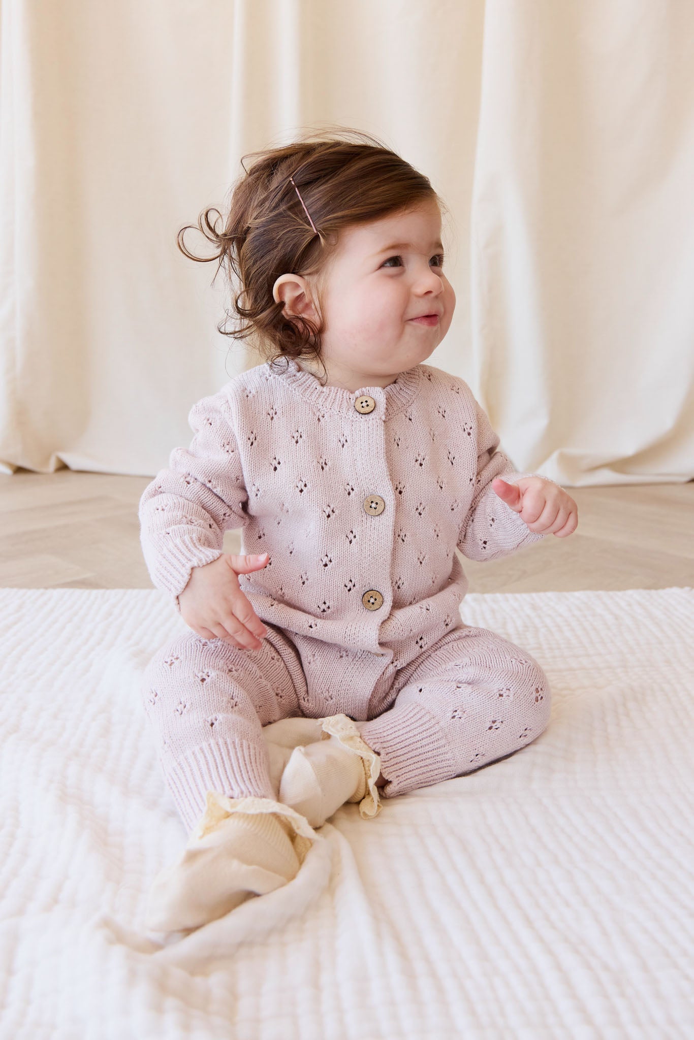 Jamie Kay Emily Onepiece in Dusty Violet Marle