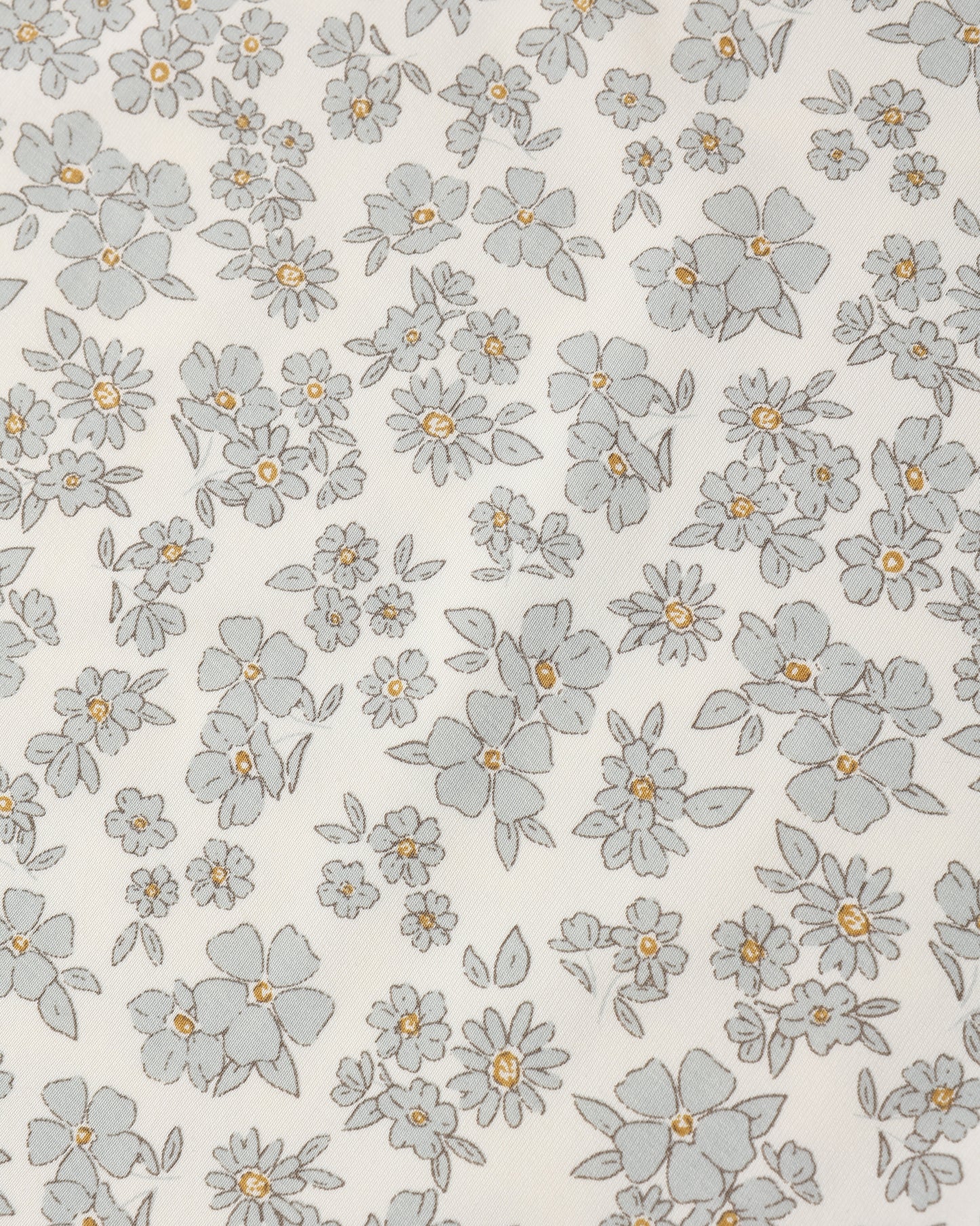 Quincy Mae Bamboo Crib Sheet in Blue Floral