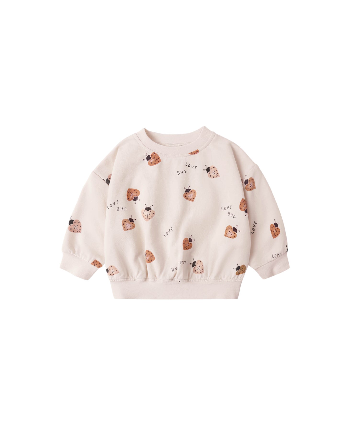 Quincy Mae Relaxed Sweatshirt in Love Bug