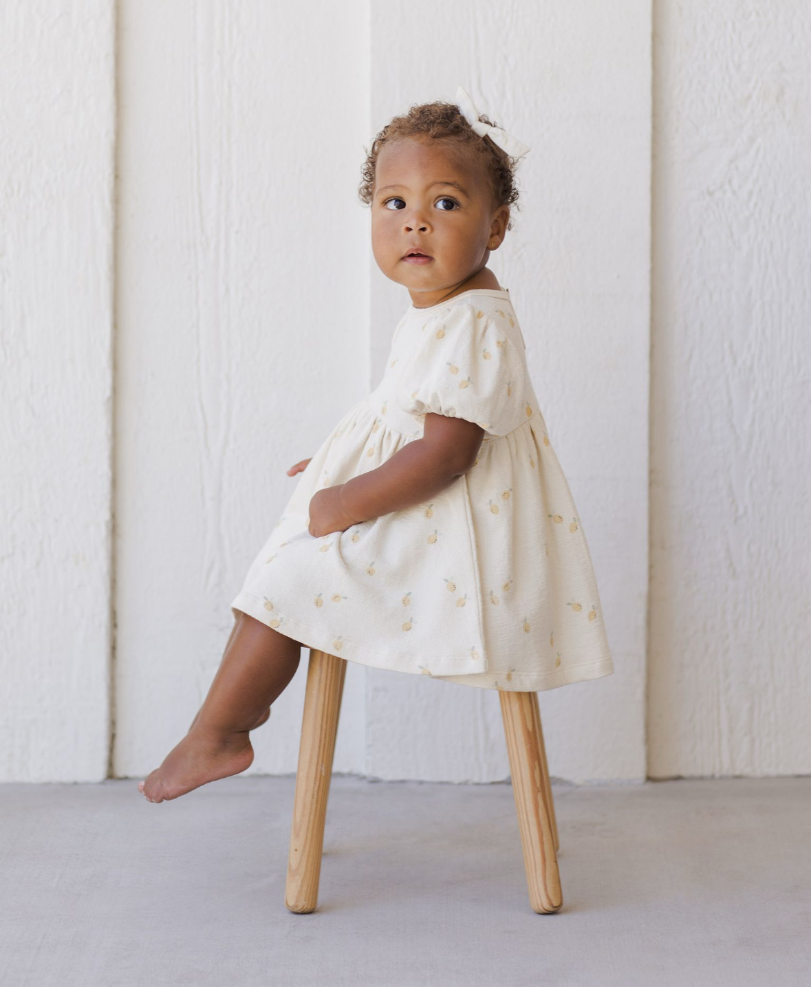 Quincy Mae Darla Dress in Lemons