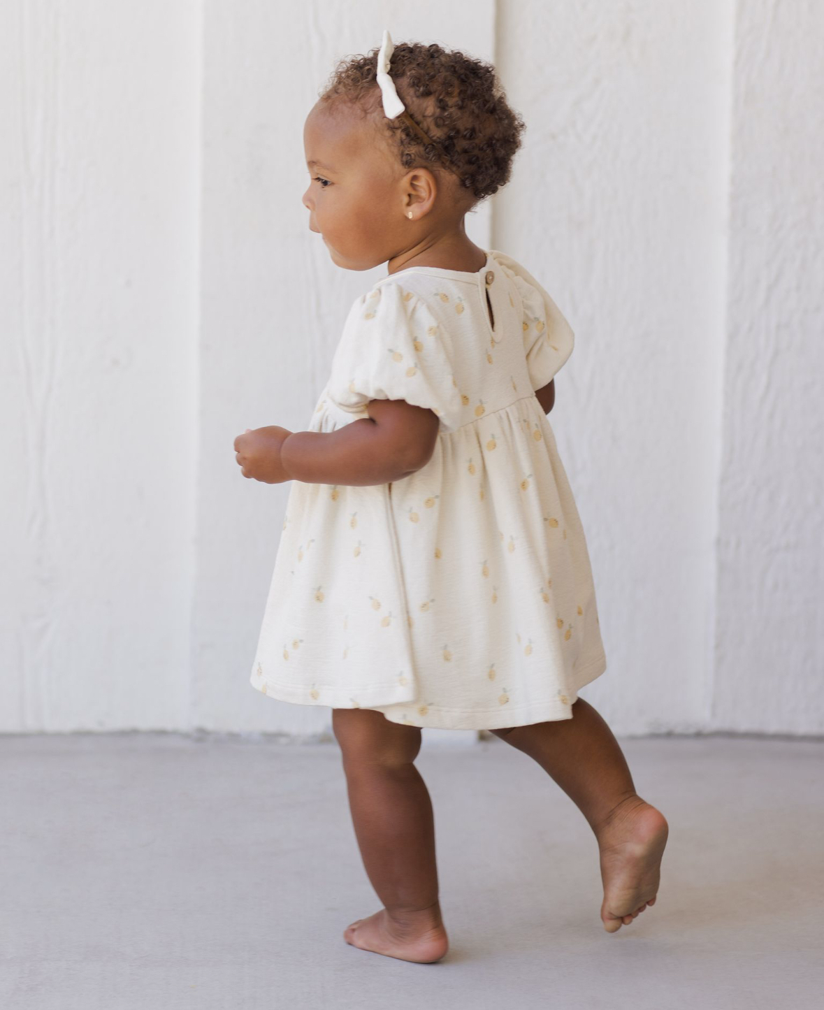 Quincy Mae Darla Dress in Lemons