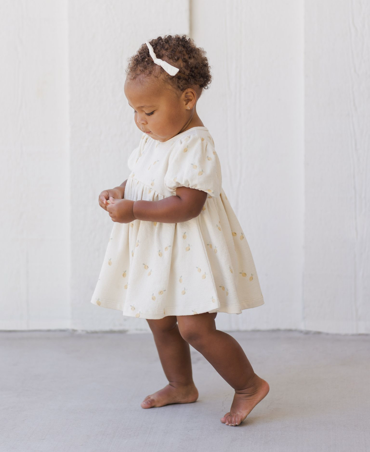 Quincy Mae Darla Dress in Lemons