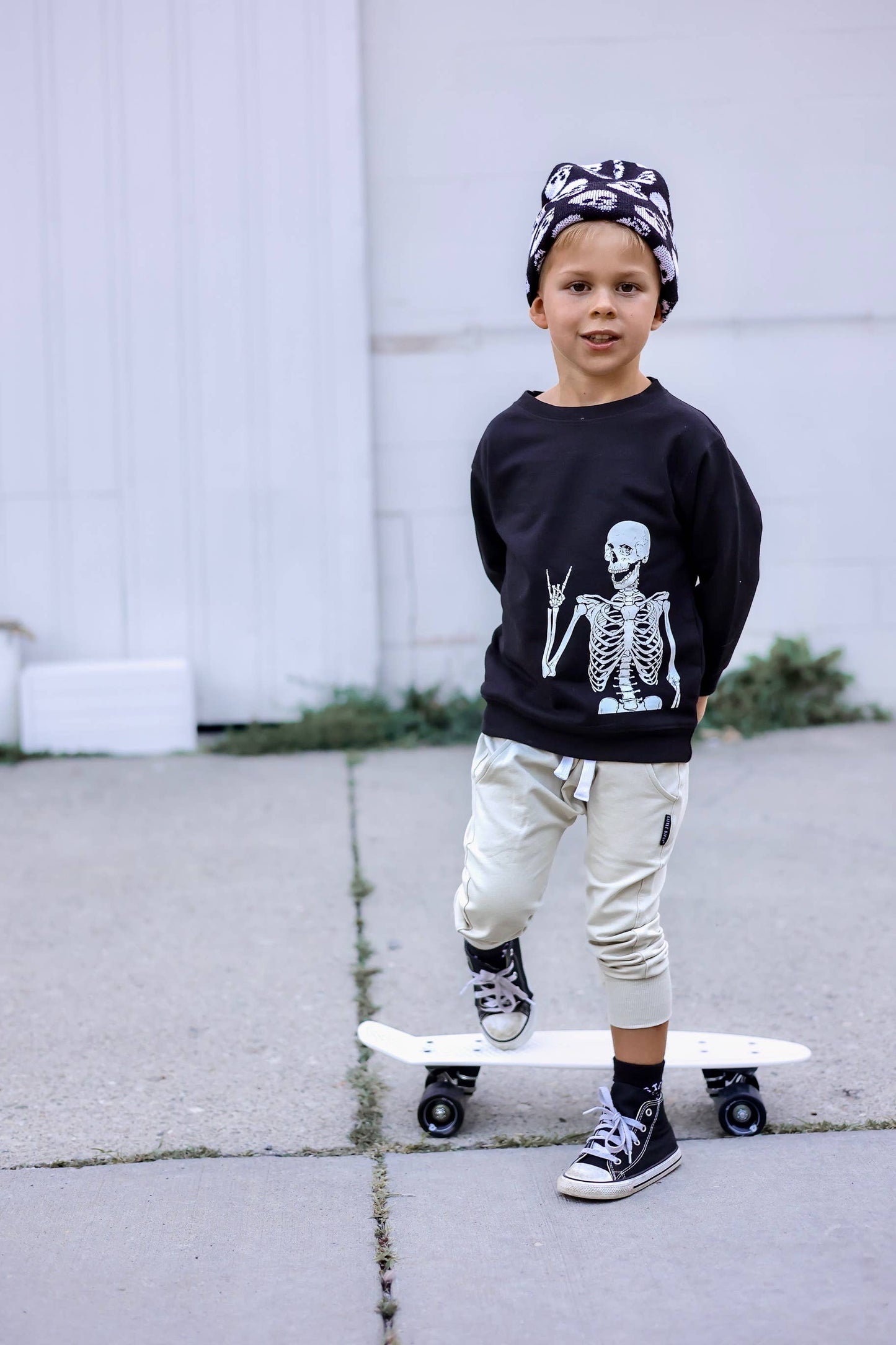 Holland Ave “Rocker Skelly” Sweatshirt