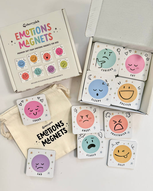 Cherrypick “Emotions” Soft Foam Magnet Set