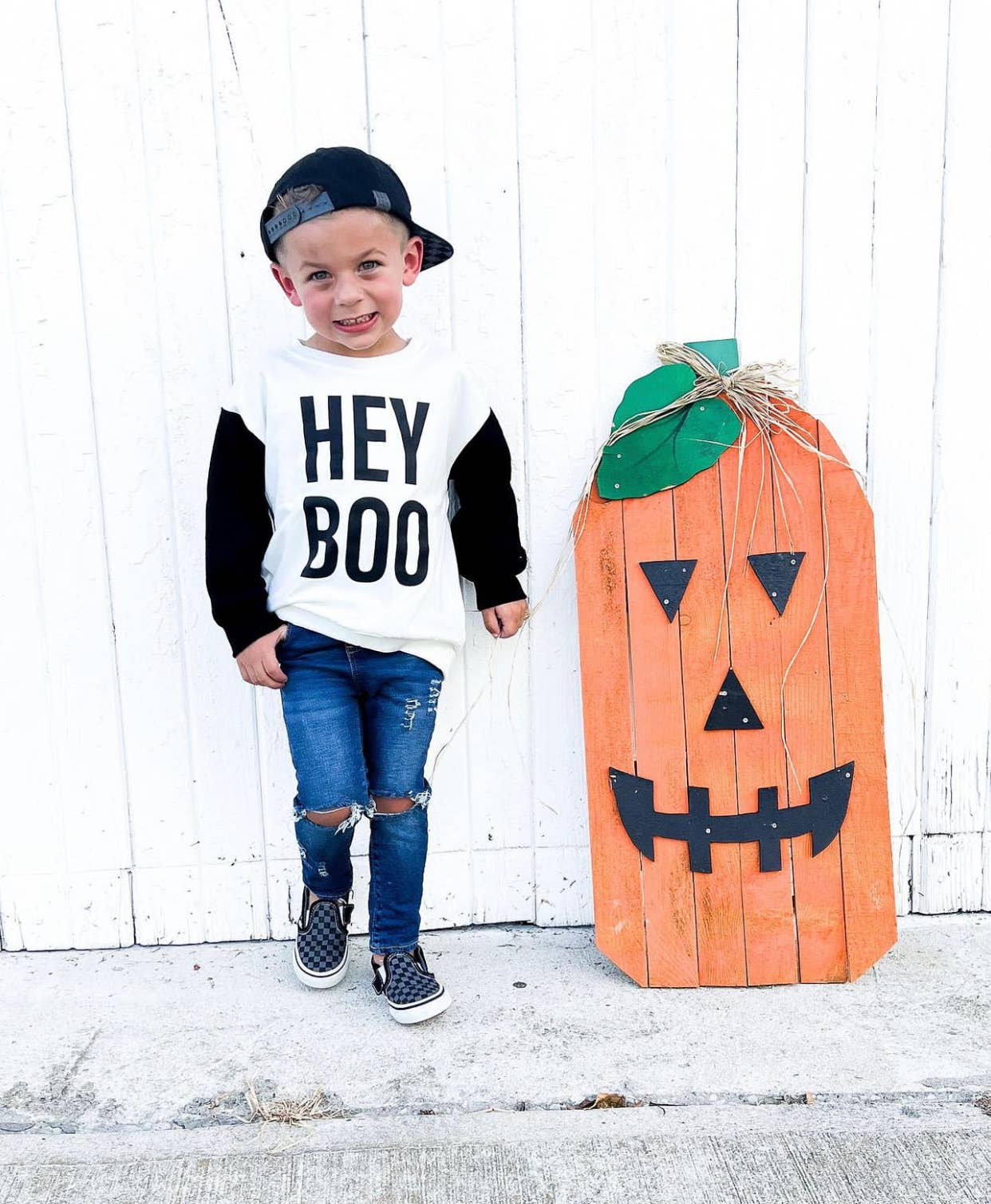 Holland Ave “Hey” Boo Sweatshirt