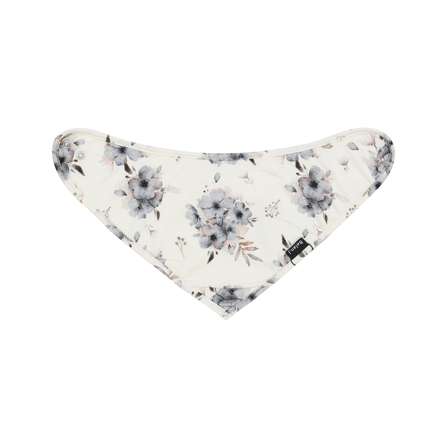 Belan J Bandana Bib in Frosty Floral