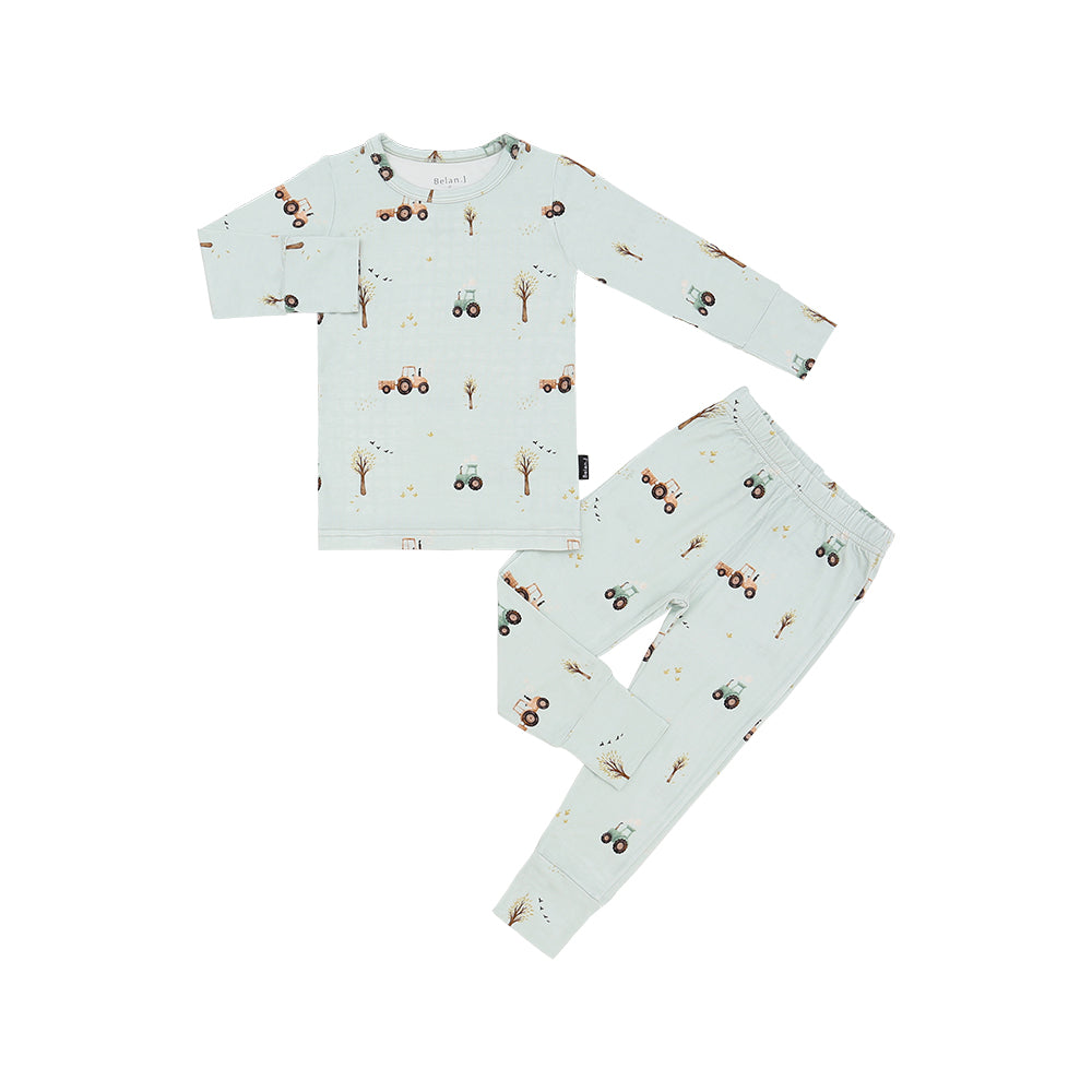 Belan J 2 Piece PJ Set in Tractors